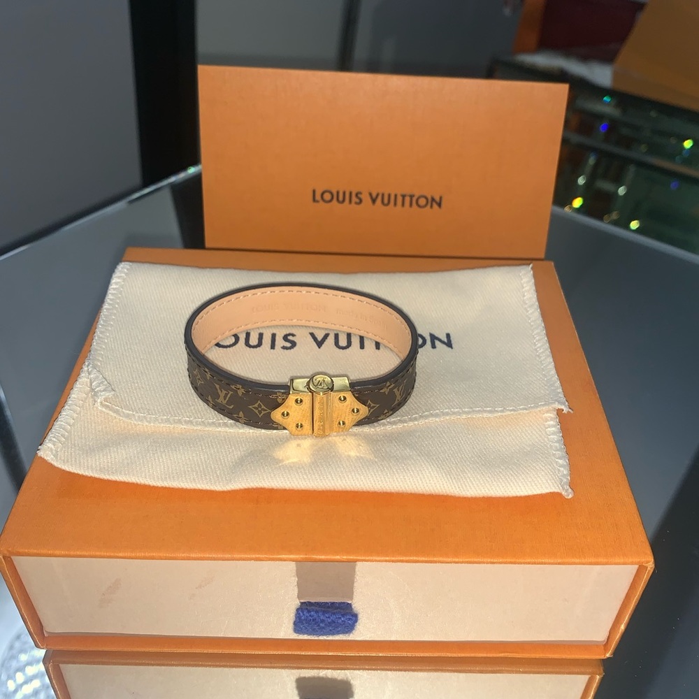 Louis Vuitton Monogram Canvas Bracelet